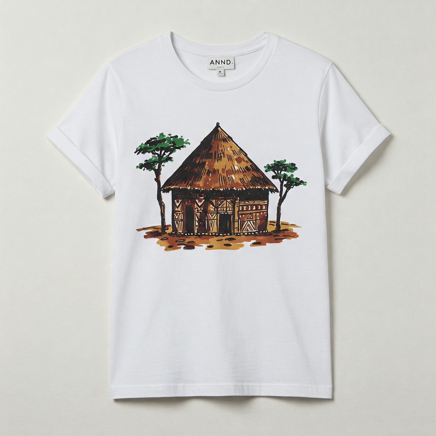 Case T-shirt Blanc