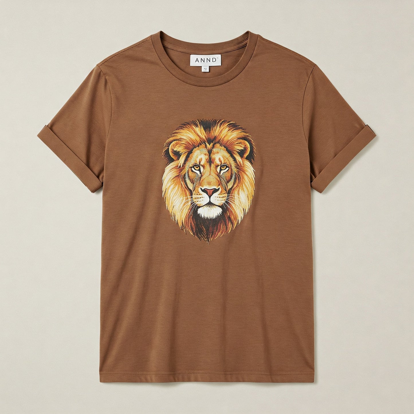 Lion T-shirt Sable