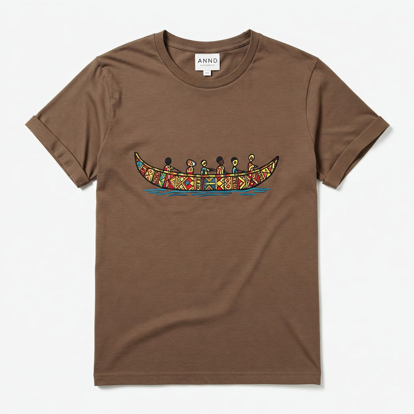 Pirogue T-shirt Sable