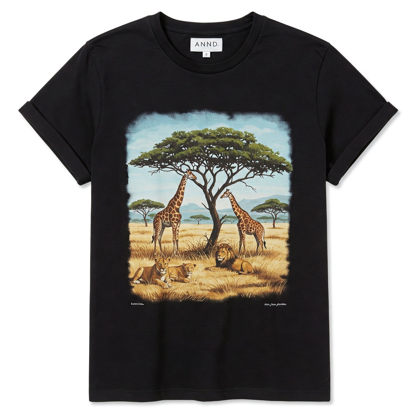 Savane T-shirt Black B