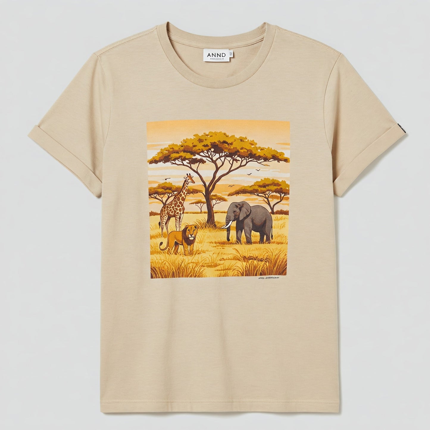 Savane T-shirt Beige A