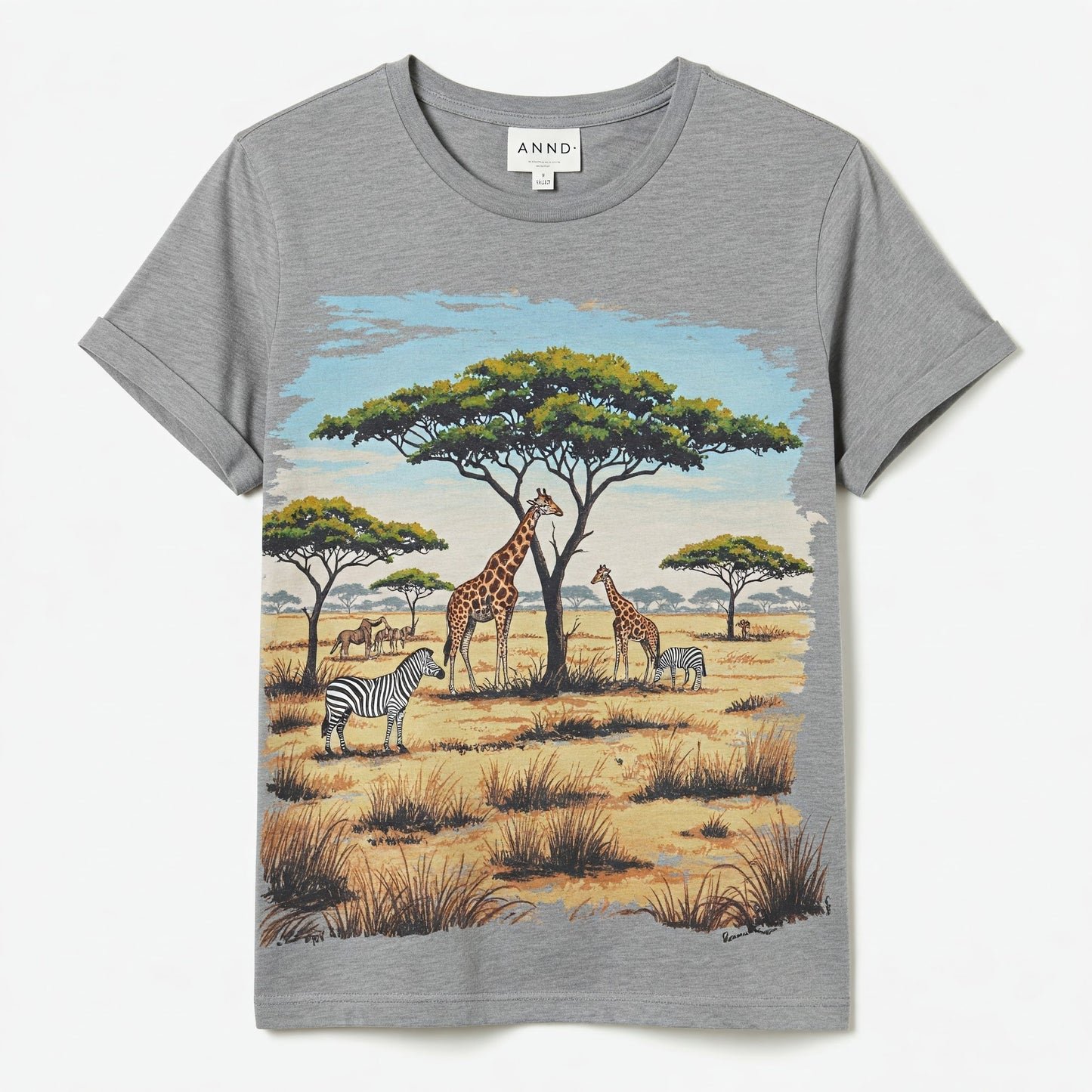 Savane T-shirt Gris