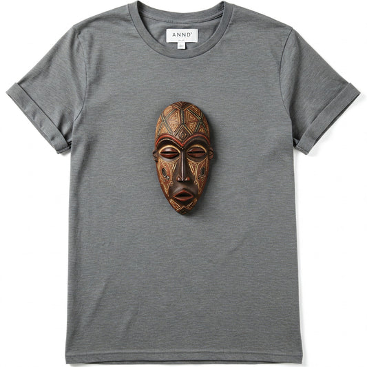 Masque Icon T-shirt Gris