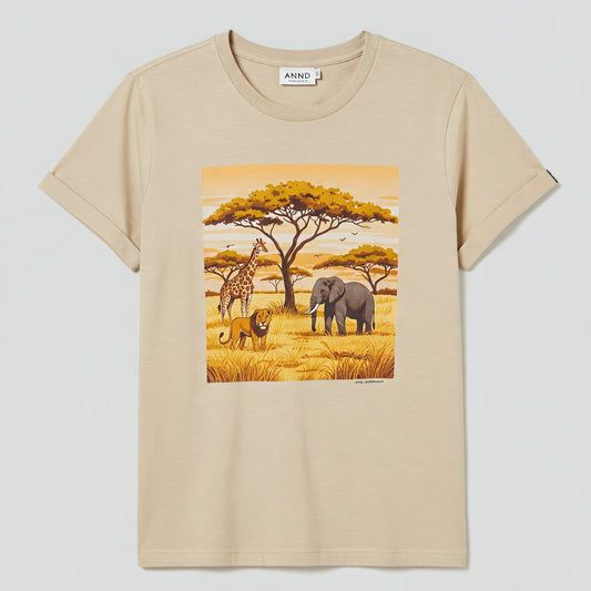 Savane T-shirt Beige A